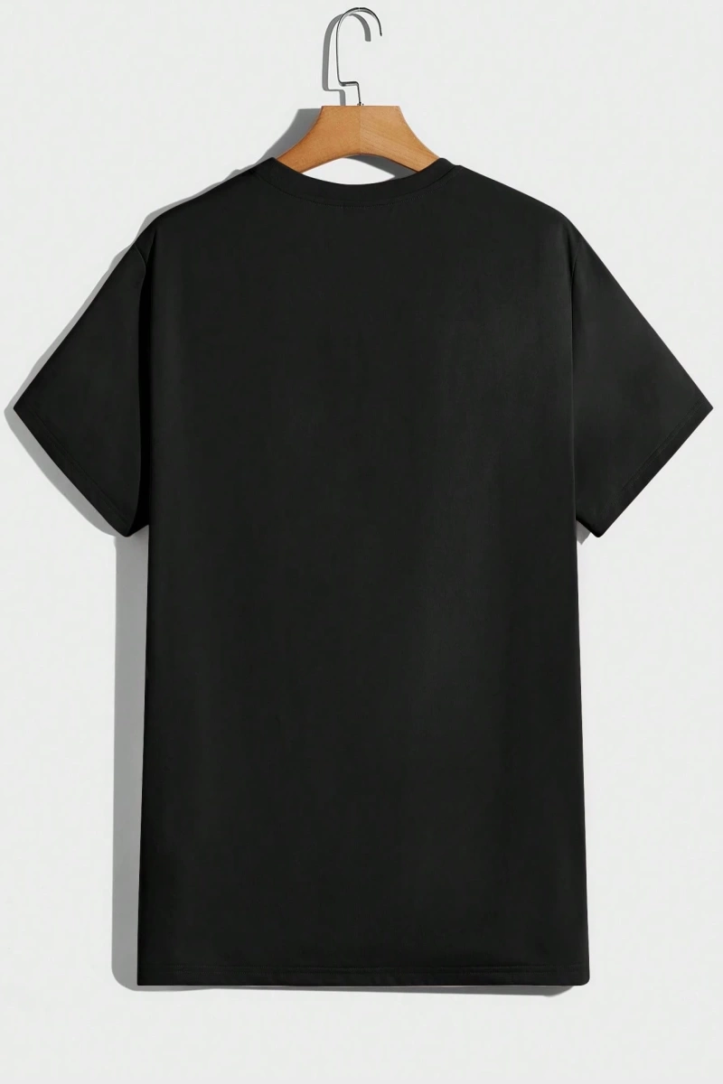 Erkek Tişörtleri Fit Crew Yaka Kısa Kollu Grafik Tişört Komik Moda Erkek