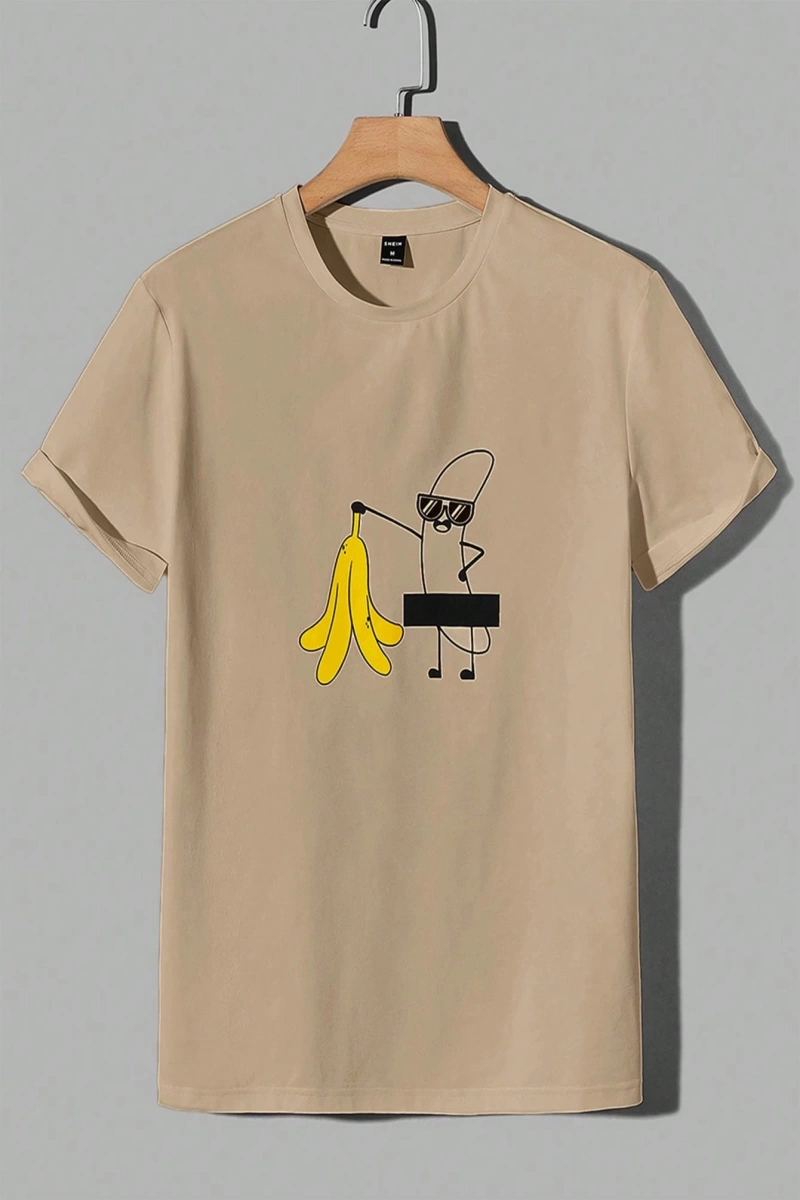Erkek Tişörtleri Fit Crew Yaka Kısa Kollu Grafik Tişört Rahat Komik Yaz