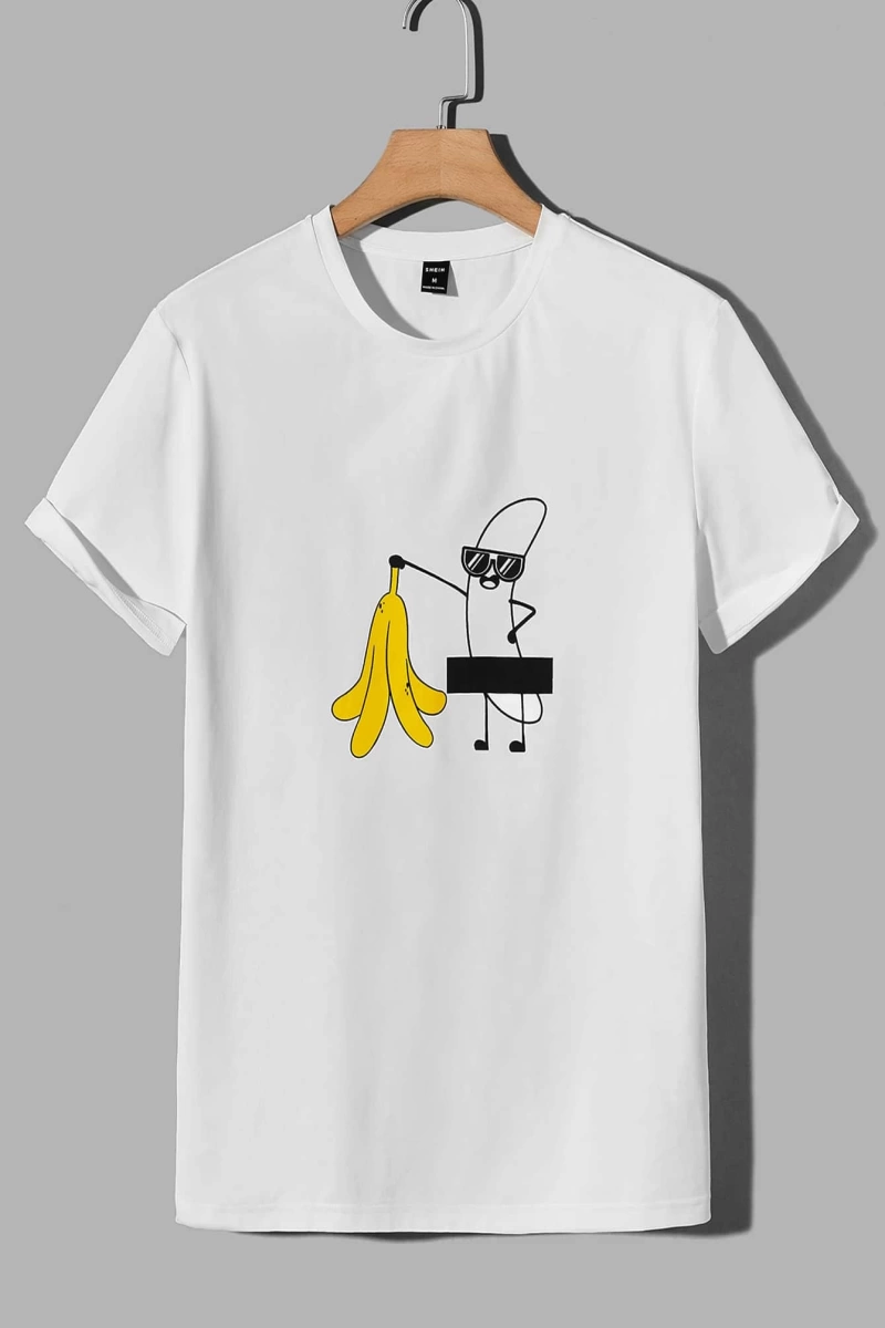 Erkek Tişörtleri Fit Crew Yaka Kısa Kollu Grafik Tişört Rahat Komik Yaz
