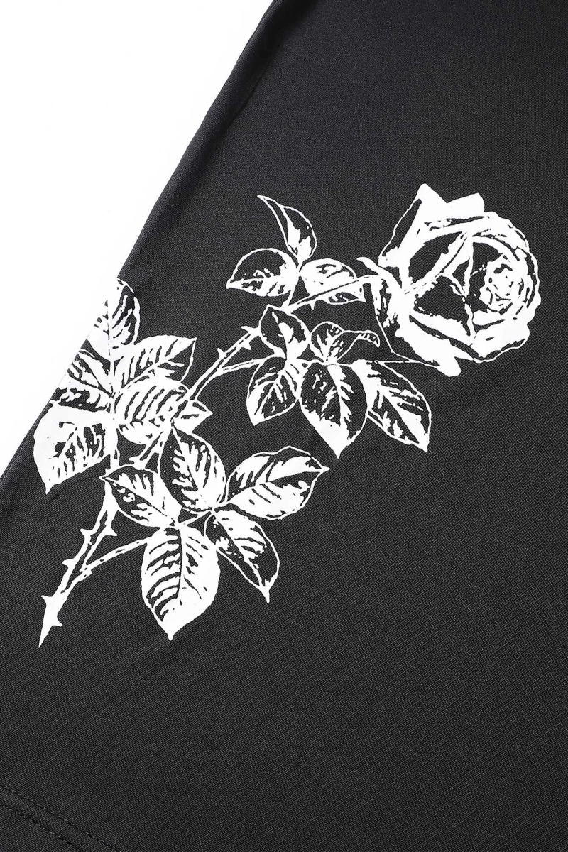 Erkek Tişörtleri Fit Crew Yaka Kısa Kollu Slogan Tişört Rahat Yaz Polyeste