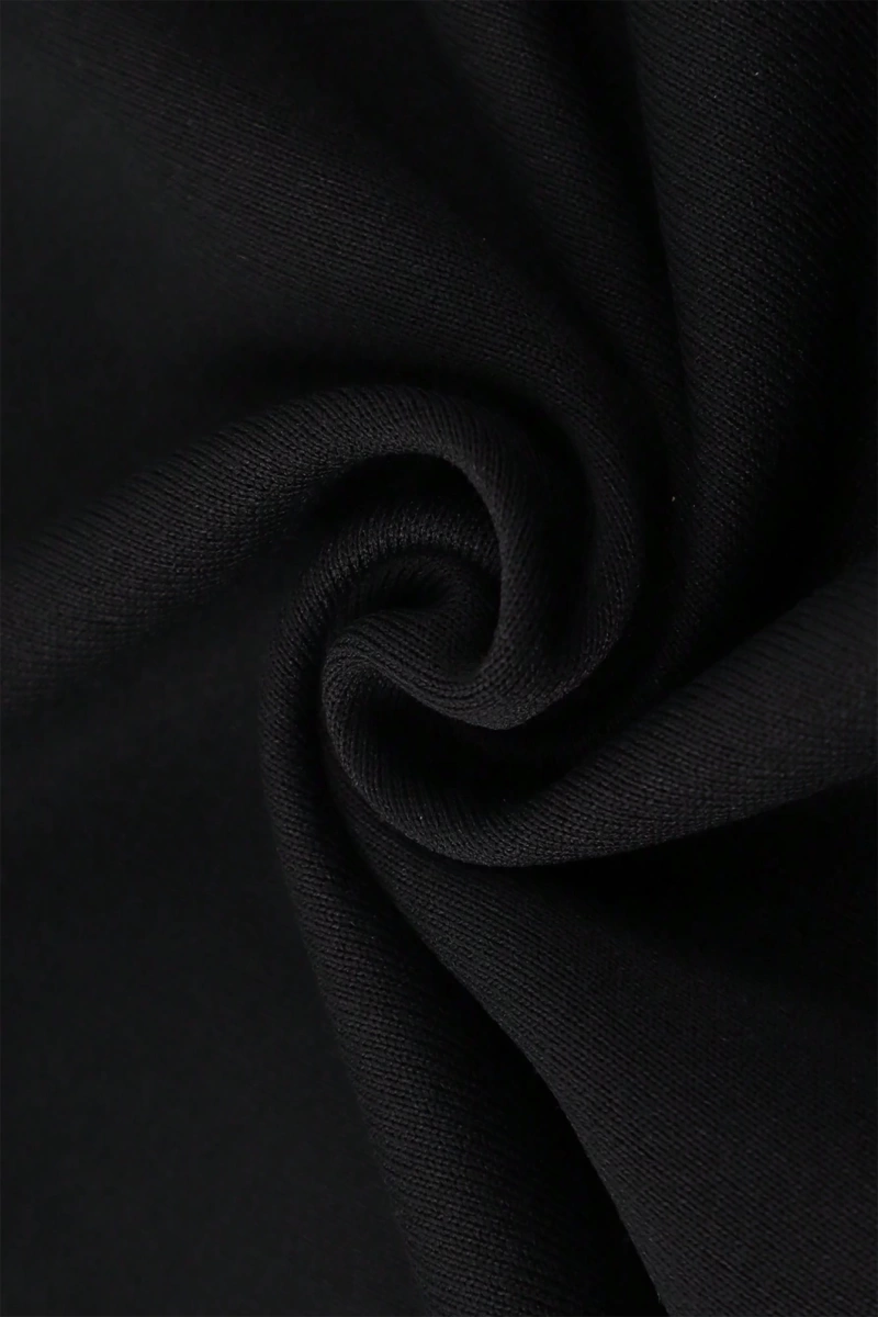 Erkek Yıldız ve Harf Grafik Düşük Omuz Tişört