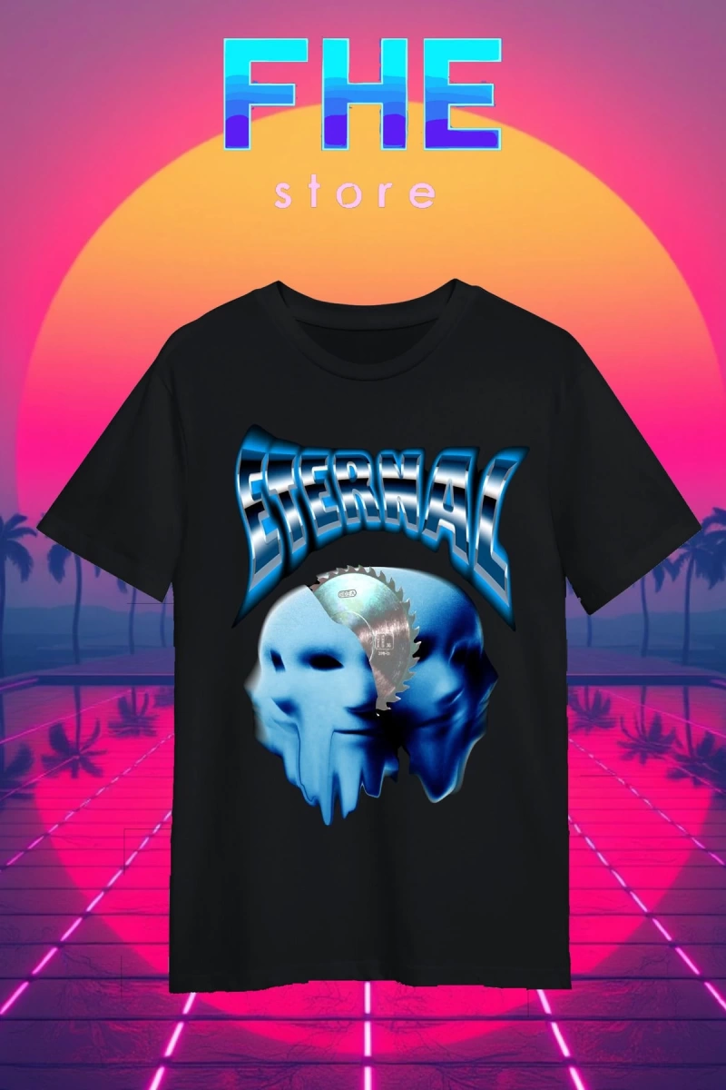 ETERNAL Y2K Baskılı KODSİYAHSAW