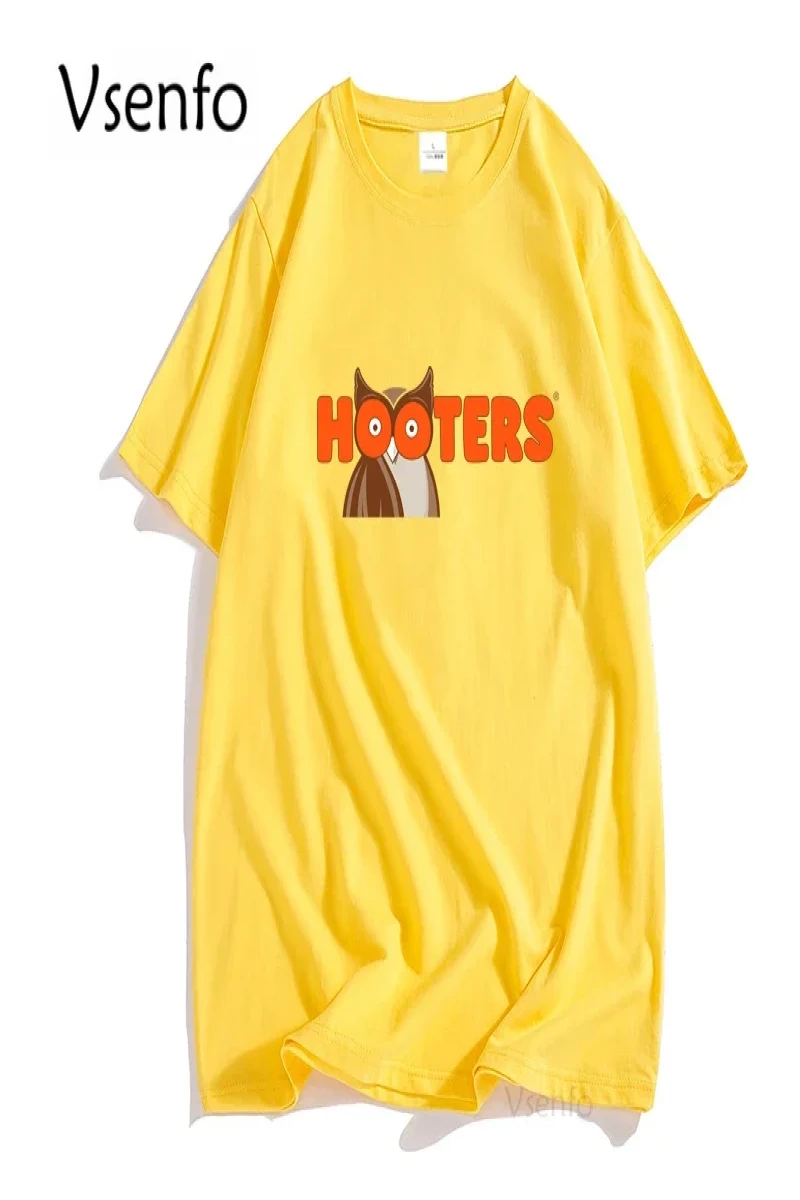 Femboy Hooters orijinal baykuş T Shirt erkekler kadınlar için rahat kısa kollu karikatür graf 2937