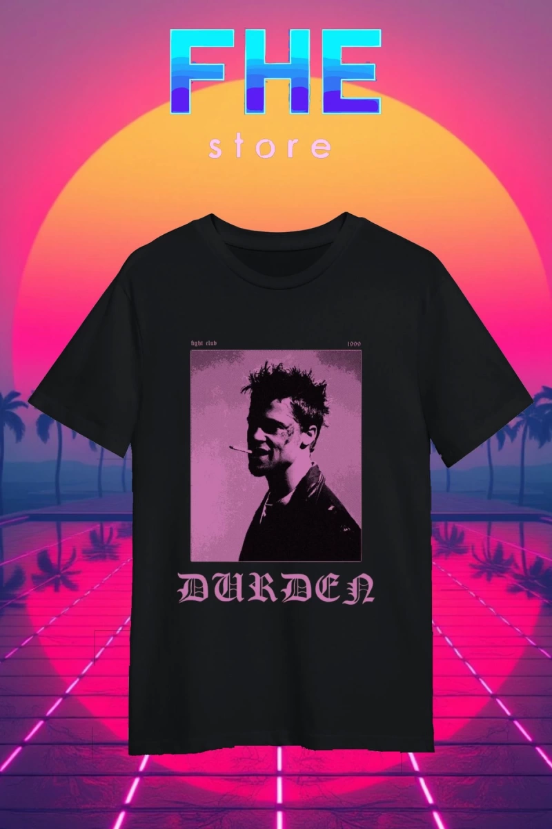 Fight Club Tyler Durden Baskılı KODSİYAHSAW