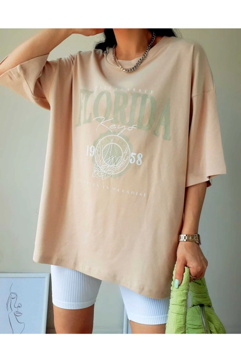 Florida Kadın Somon Oversize