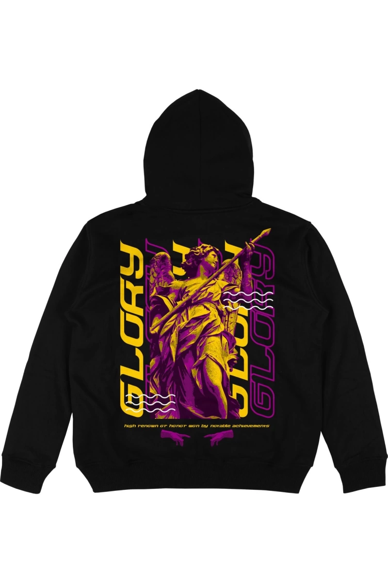 Glory Oversize Unisex Kapüşonlu Sweatshirt Hoodie