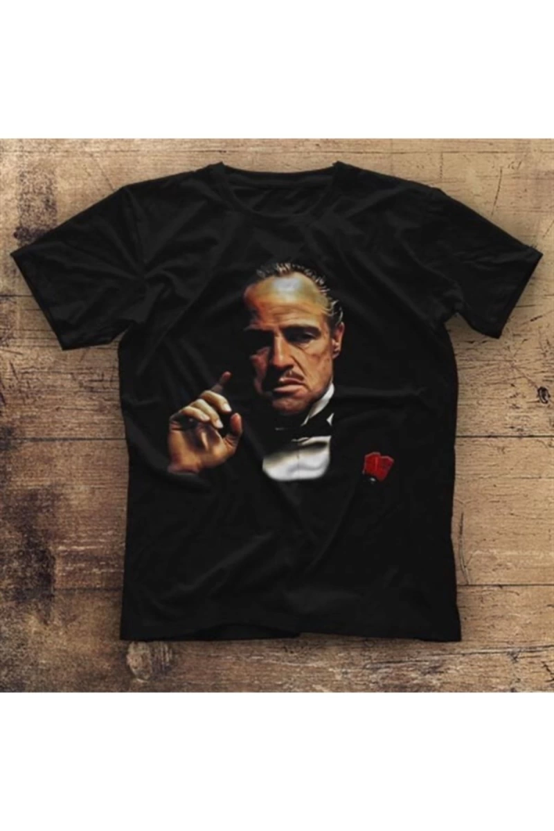Godfather Siyah Unisex Tişört T-shirt