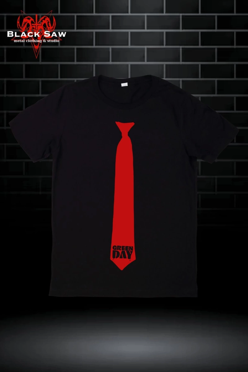 Green Day Redtie Punk KODSİYAHSAW