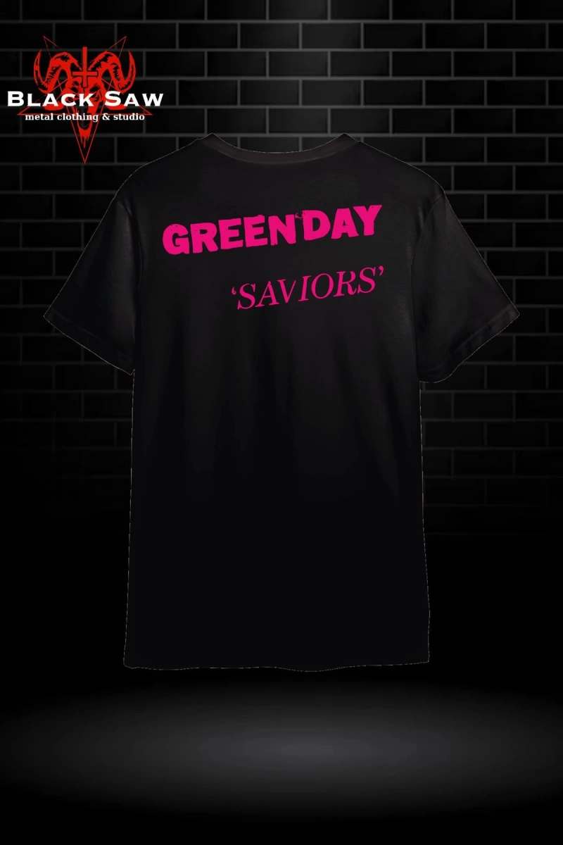 Green Day Saviors Punk KODSİYAHSAW
