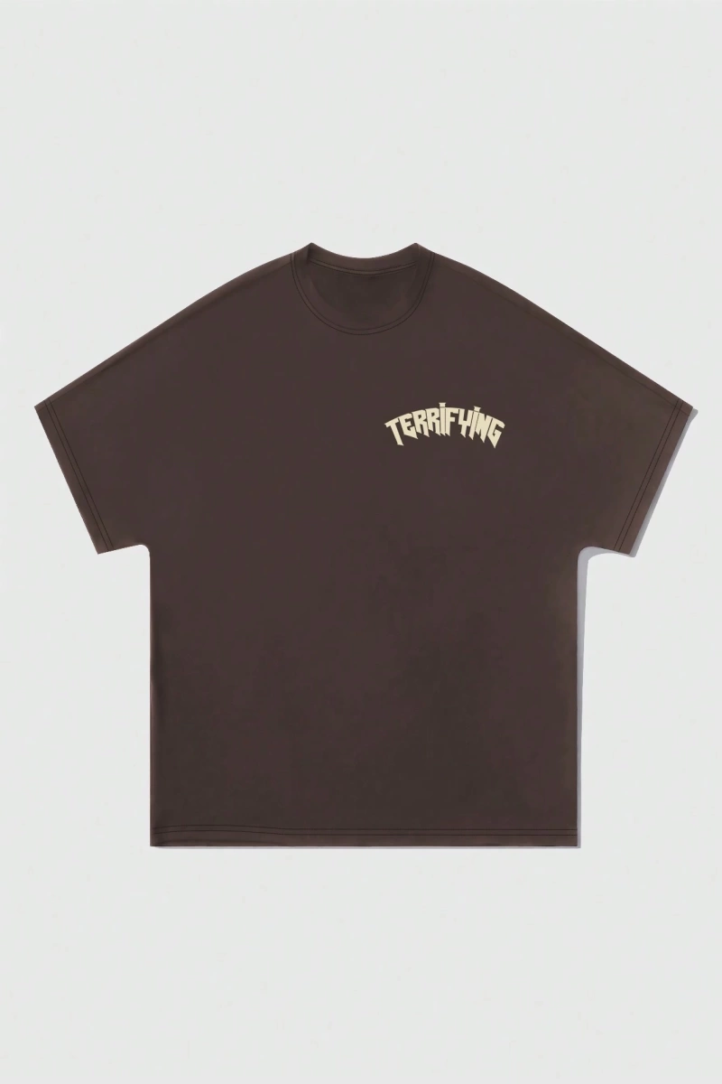 Grunge Punk Erkek Retro Sokak Grafik Baskılı Bol Kesim Kısa Kollu Tişört, Yazlık So