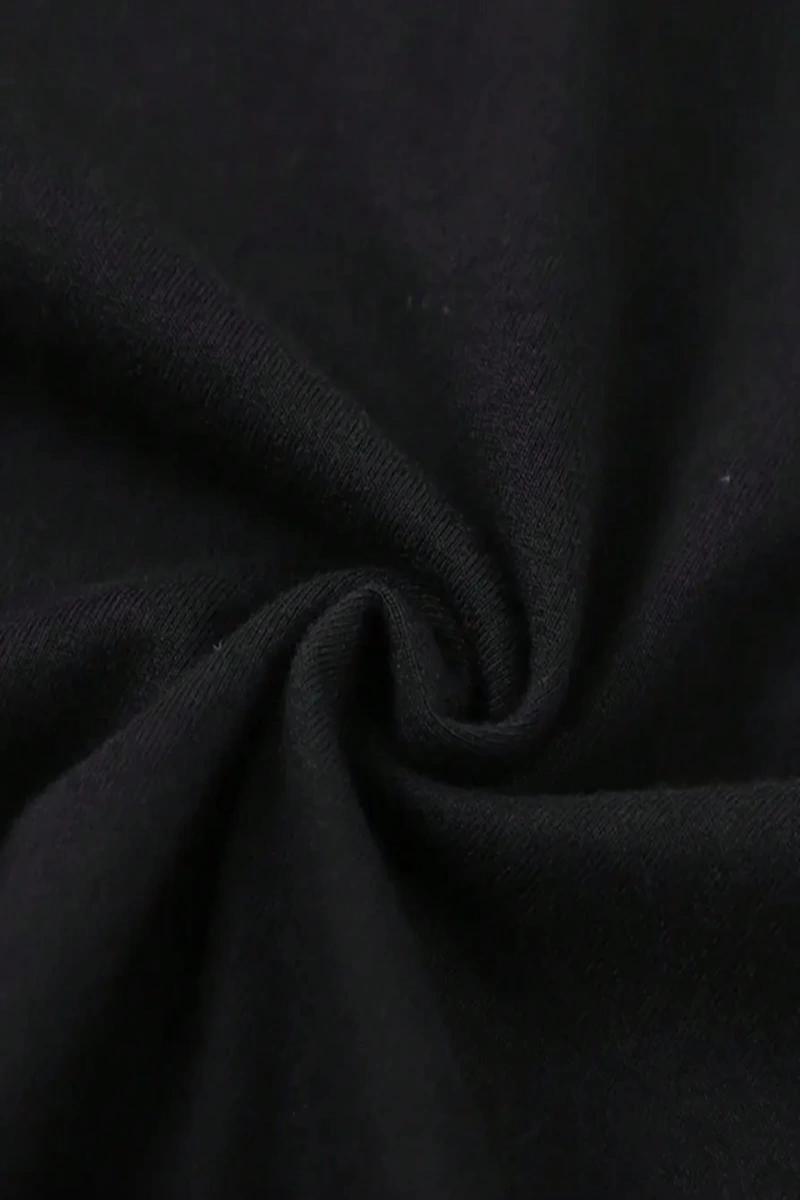 Günlük Çok Yönlü Düz Renk Yuvarlak Yaka Kısa Kollu Tişört