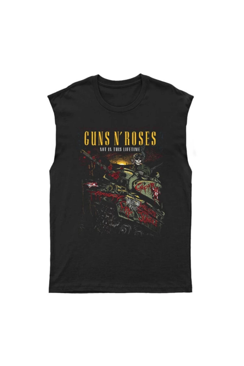 Guns N Roses Kesik Kol Tişört Kolsuz T-shirt Bkt5230