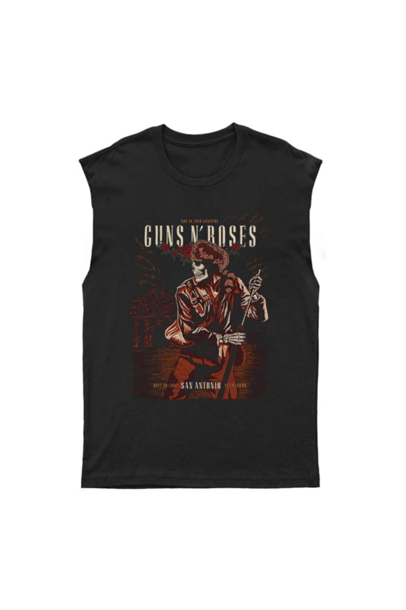 Guns N Roses Kesik Kol Tişört Kolsuz T-shirt Bkt5238