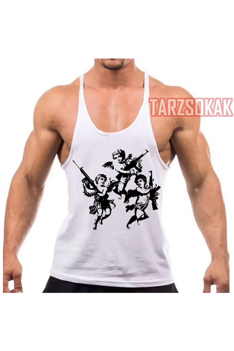Gym Tank Top Fitness Sporcu Atleti GYM112