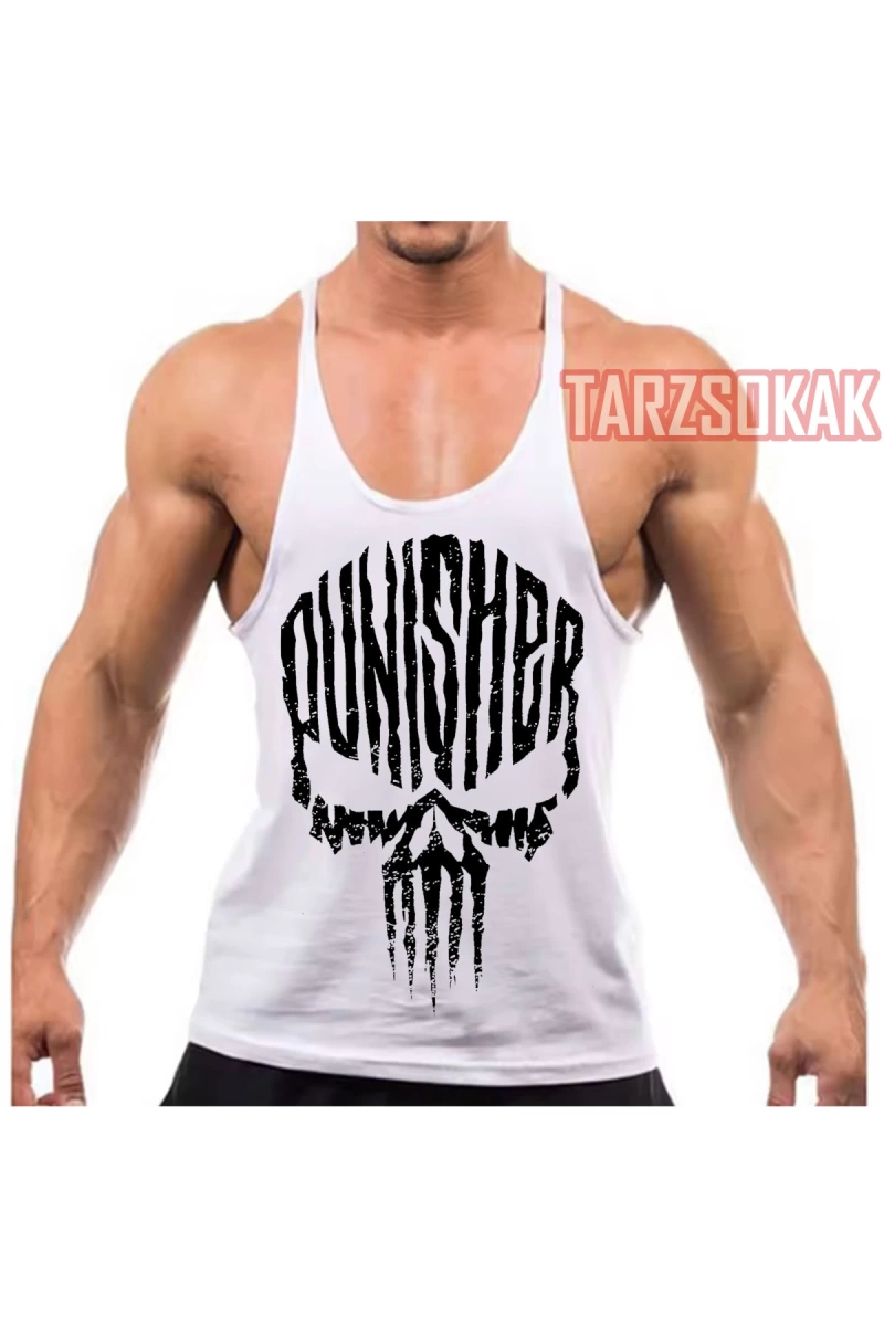 Gym Tank Top Fitness Sporcu Atleti GYM113