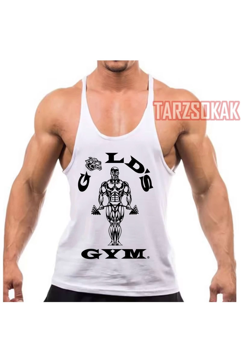 Gym Tank Top Fitness Sporcu Atleti GYM12