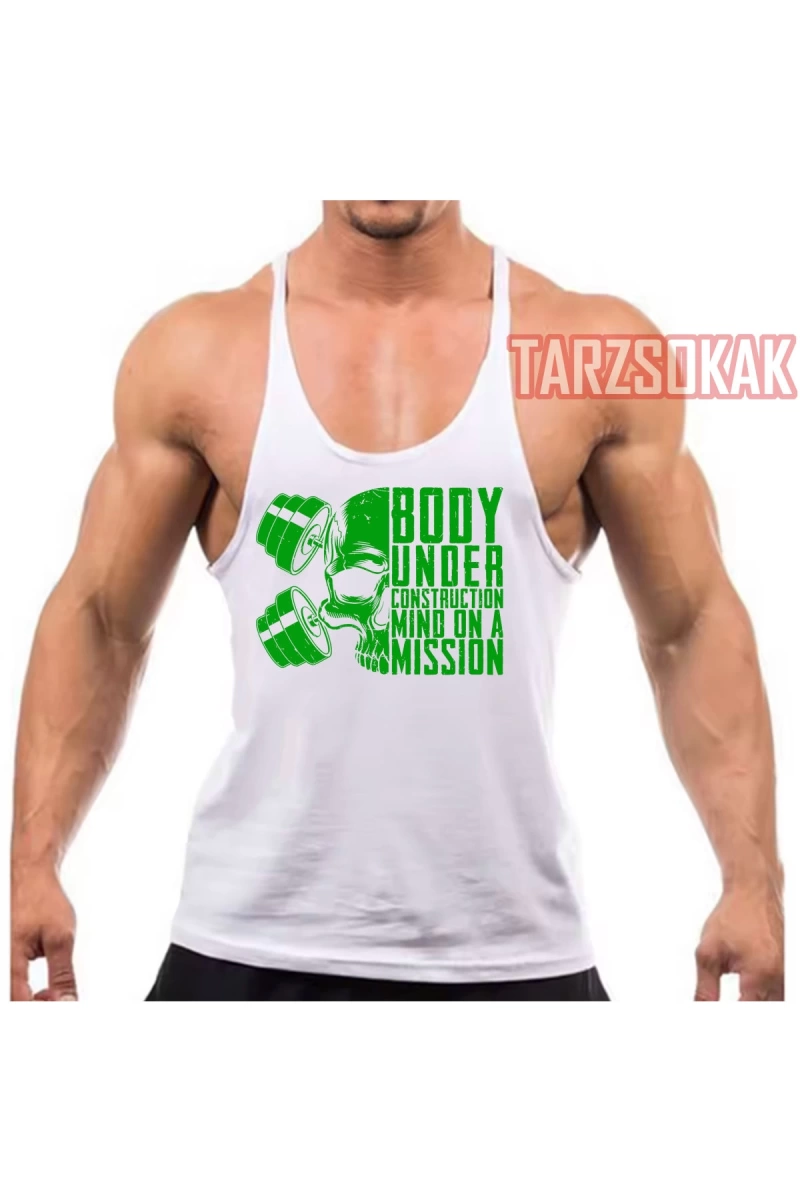 Gym Tank Top Fitness Sporcu Atleti GYM125