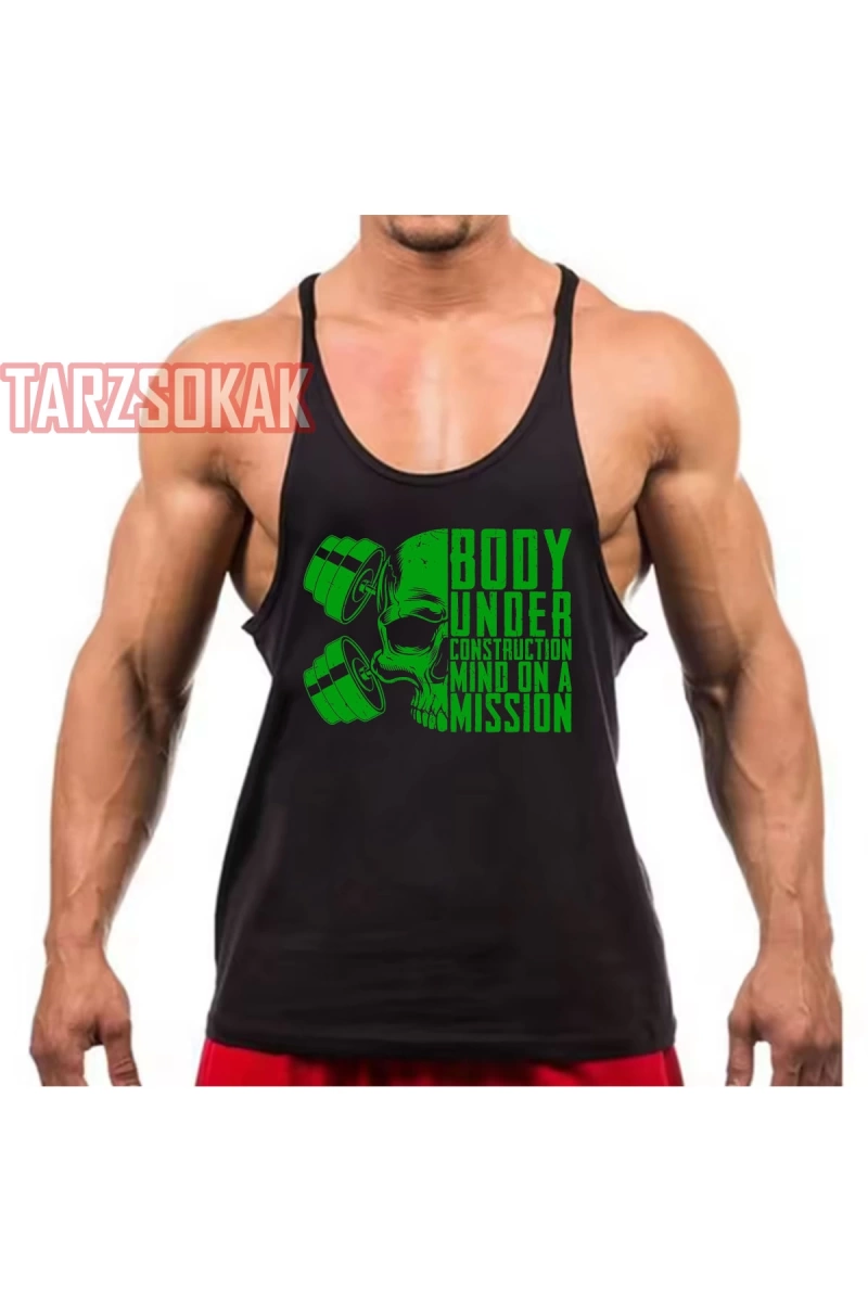 Gym Tank Top Fitness Sporcu Atleti GYM125