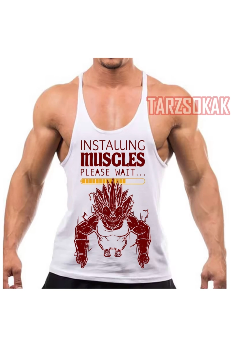 Gym Tank Top Fitness Sporcu Atleti GYM133