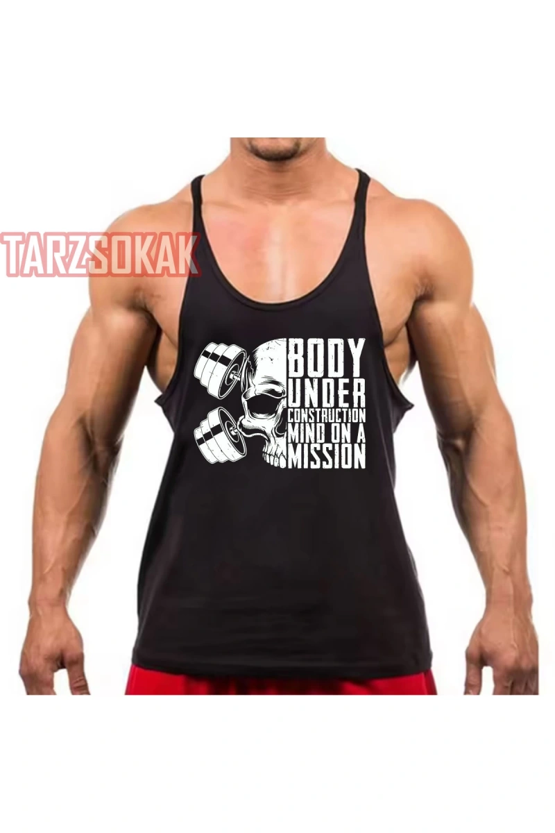 Gym Tank Top Fitness Sporcu Atleti GYM134
