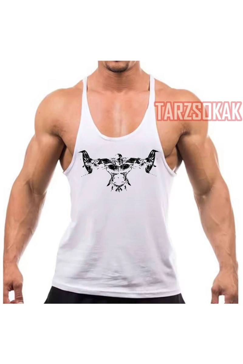 Gym Tank Top Fitness Sporcu Atleti GYM15