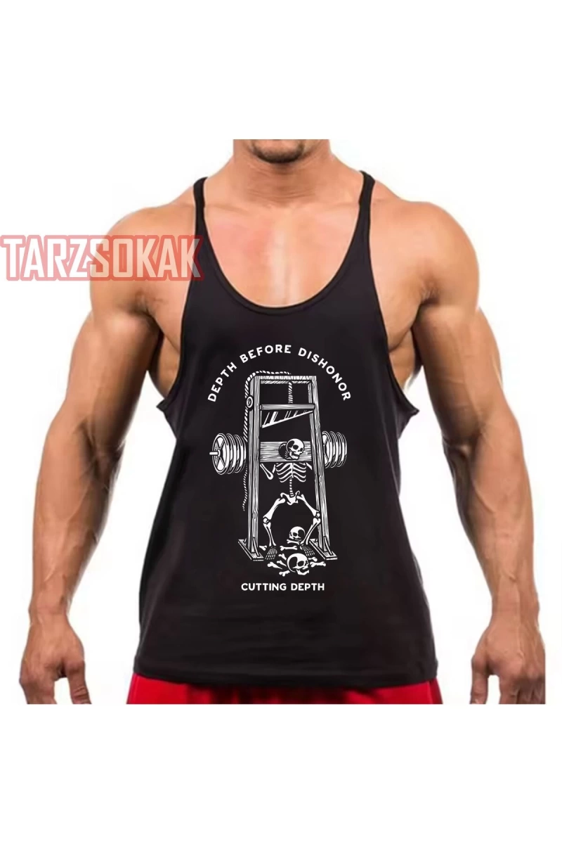 Gym Tank Top Fitness Sporcu Atleti GYM16