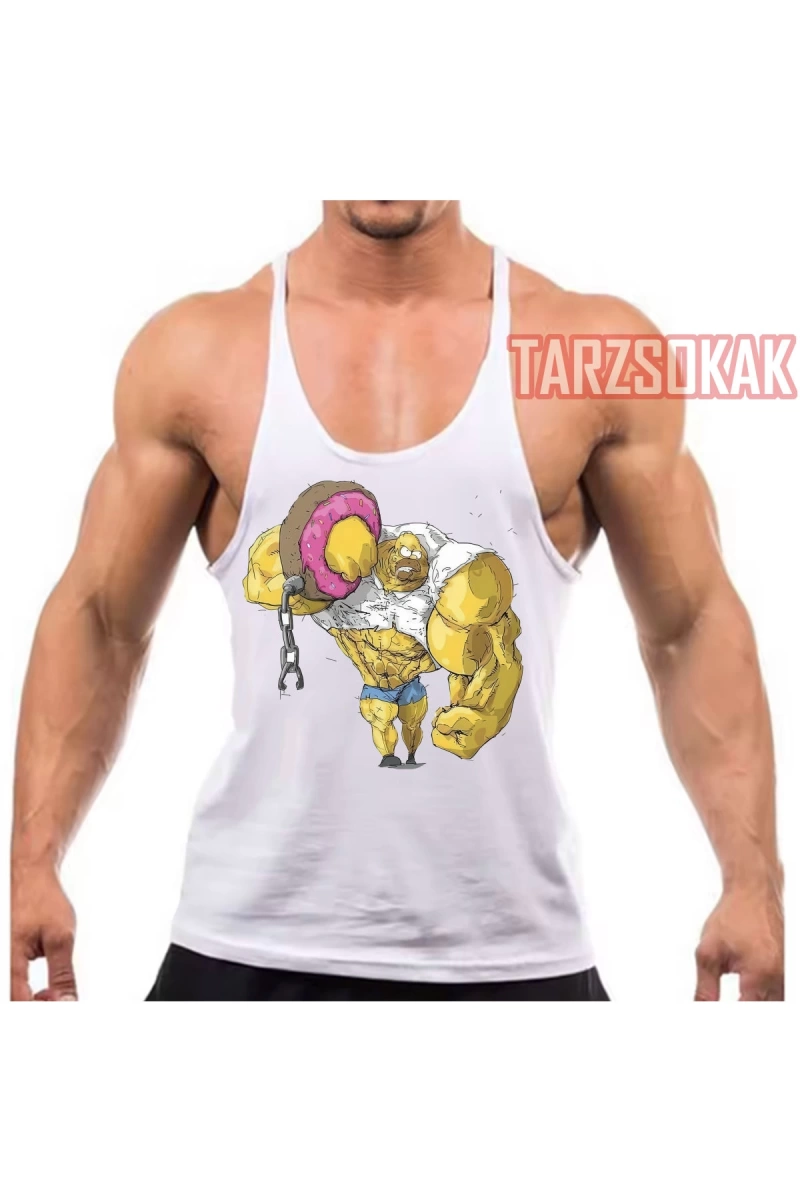 Gym Tank Top Fitness Sporcu Atleti GYM17