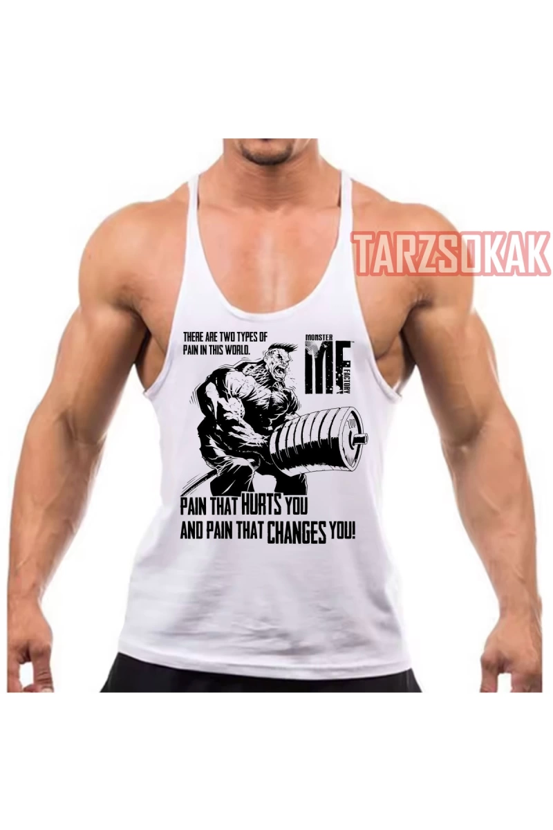 Gym Tank Top Fitness Sporcu Atleti GYM19