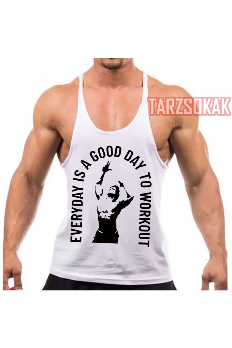 Gym Tank Top Fitness Sporcu Atleti GYM2