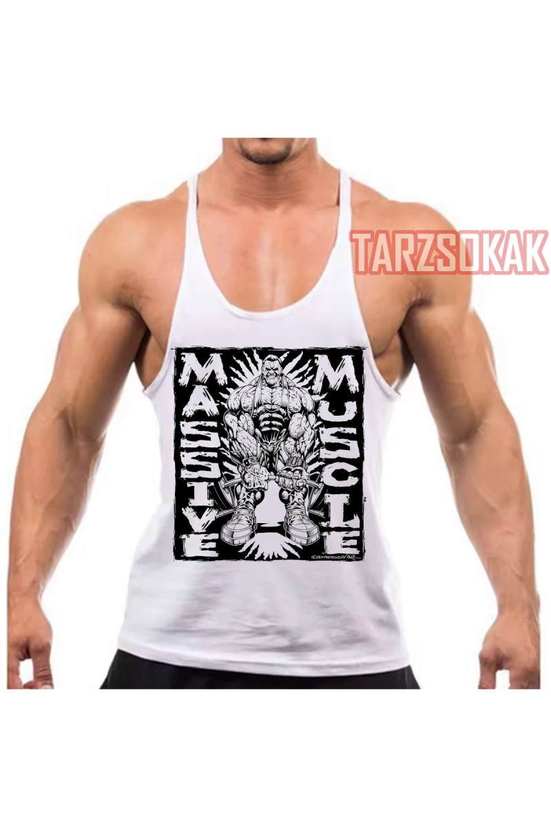 Gym Tank Top Fitness Sporcu Atleti GYM20