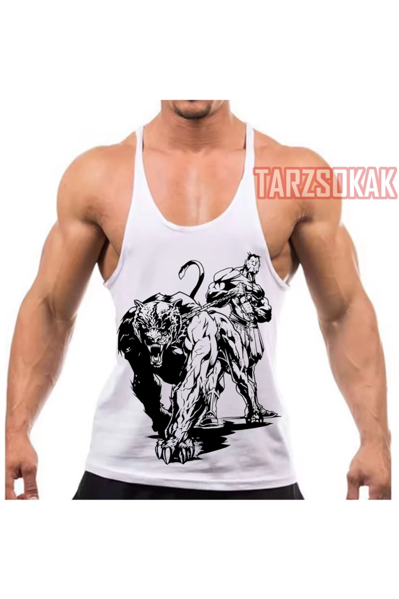 Gym Tank Top Fitness Sporcu Atleti GYM26