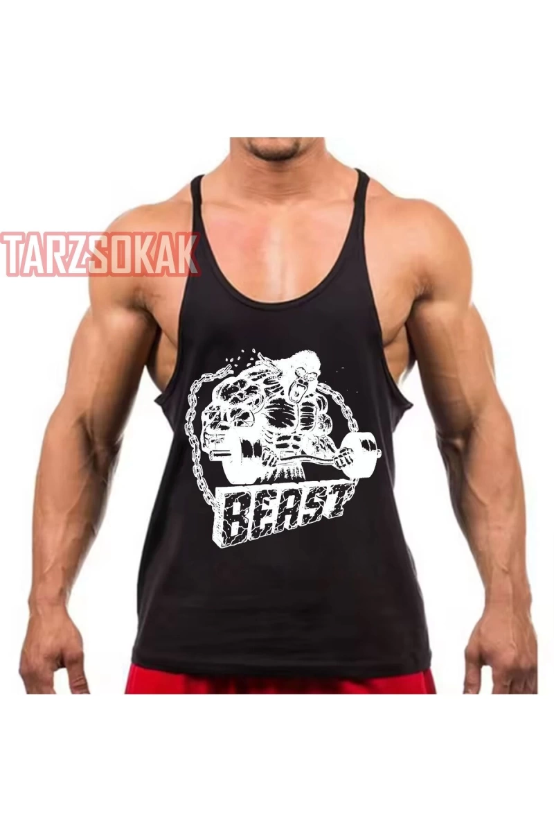 Gym Tank Top Fitness Sporcu Atleti GYM3