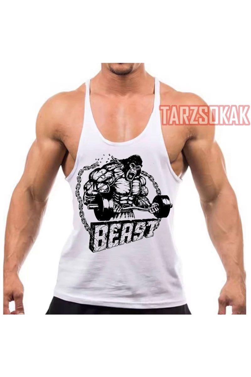 Gym Tank Top Fitness Sporcu Atleti GYM3