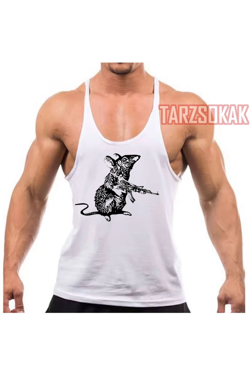 Gym Tank Top Fitness Sporcu Atleti GYM33