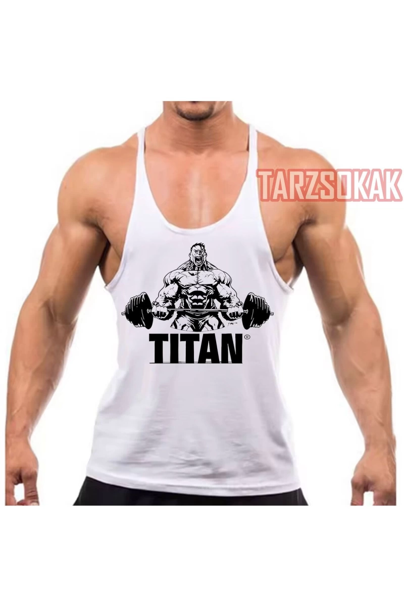 Gym Tank Top Fitness Sporcu Atleti GYM36
