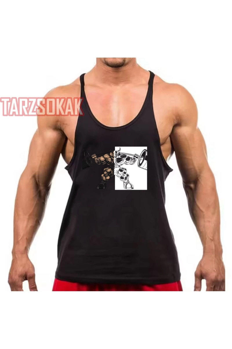 Gym Tank Top Fitness Sporcu Atleti GYM37