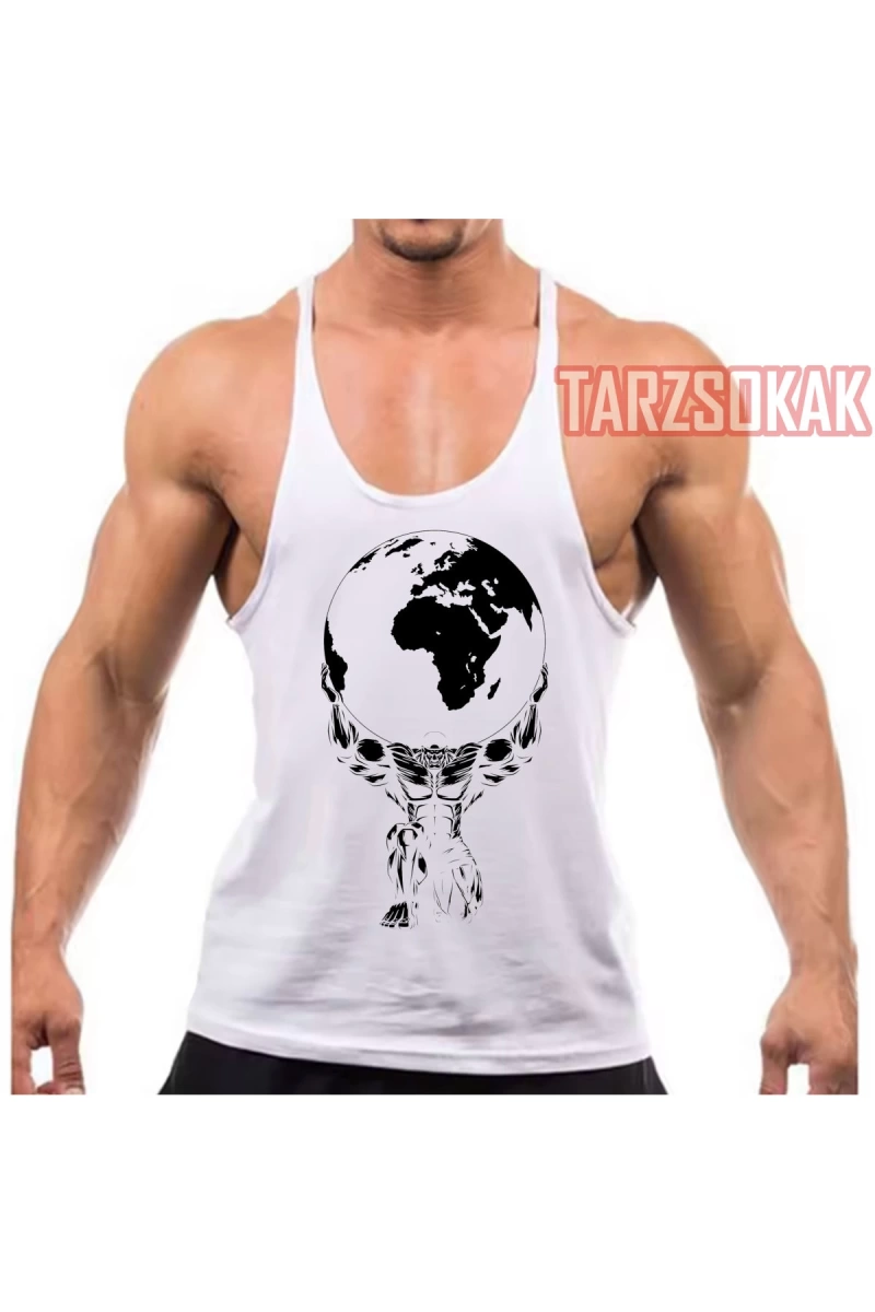 Gym Tank Top Fitness Sporcu Atleti GYM39