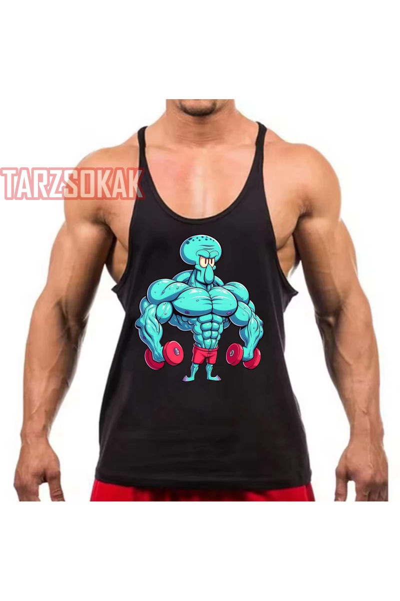 Gym Tank Top Fitness Sporcu Atleti GYM48