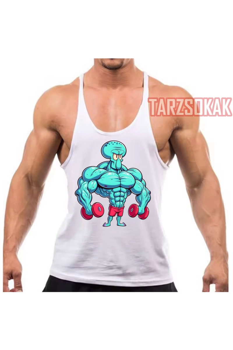 Gym Tank Top Fitness Sporcu Atleti GYM48