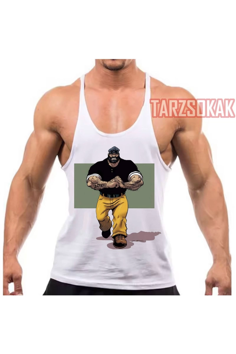 Gym Tank Top Fitness Sporcu Atleti GYM53
