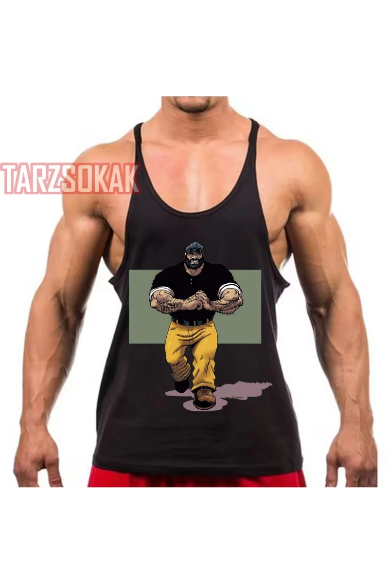 Gym Tank Top Fitness Sporcu Atleti GYM53