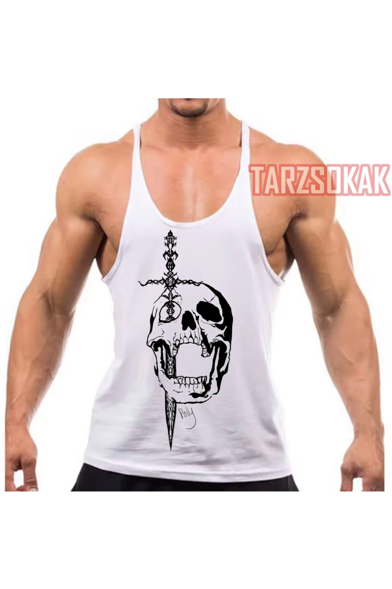 Gym Tank Top Fitness Sporcu Atleti GYM57
