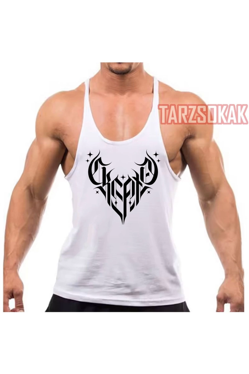 Gym Tank Top Fitness Sporcu Atleti GYM58