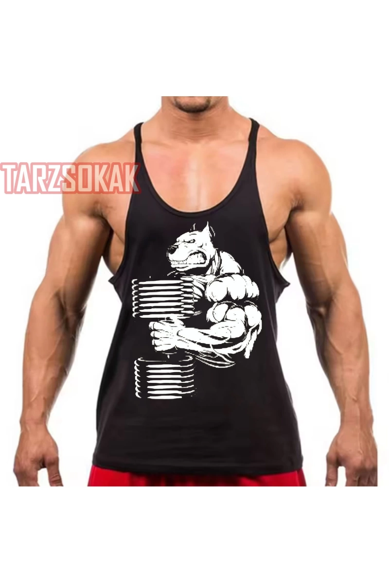 Gym Tank Top Fitness Sporcu Atleti GYM59