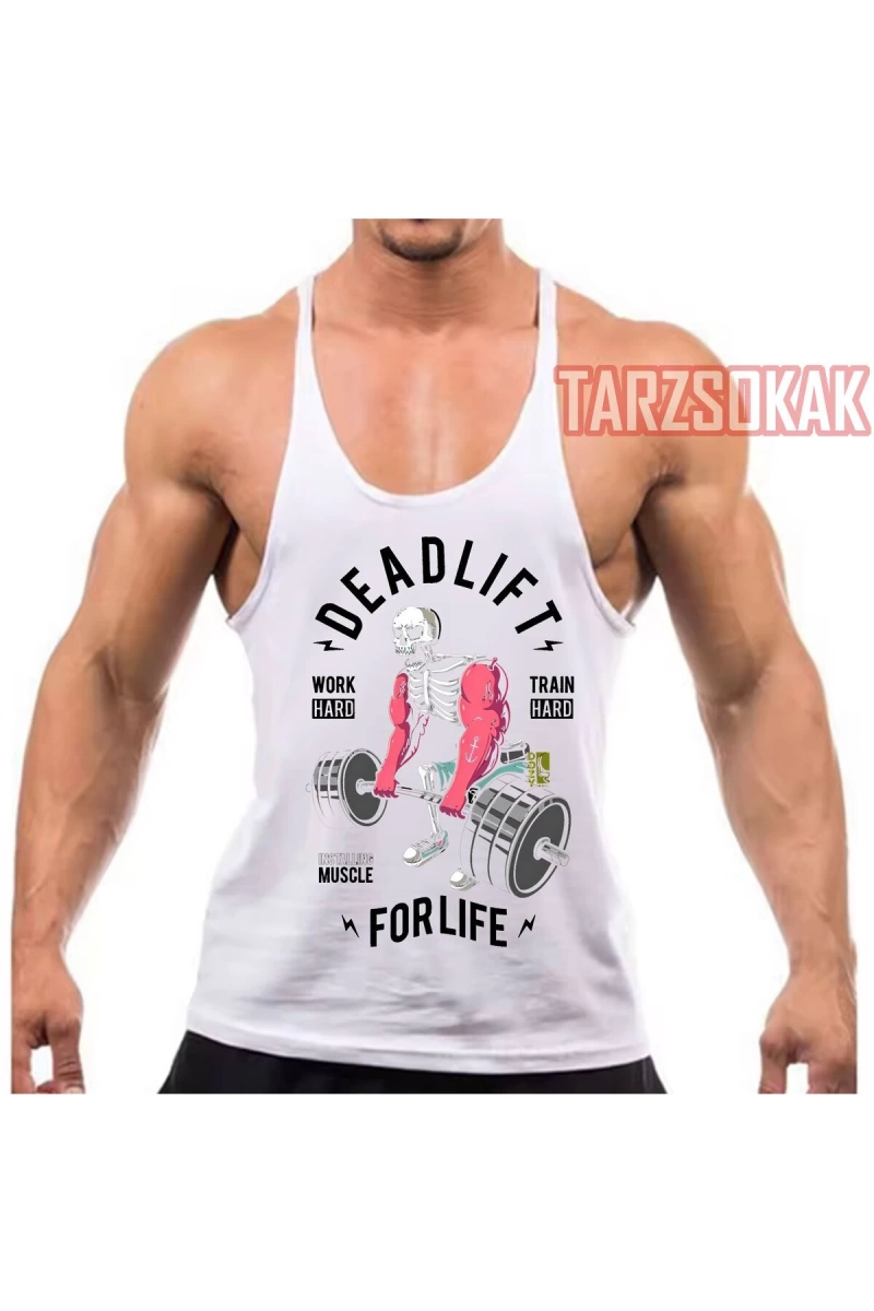 Gym Tank Top Fitness Sporcu Atleti GYM64
