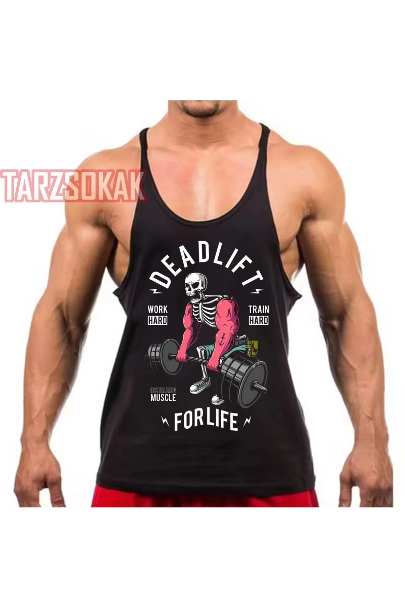 Gym Tank Top Fitness Sporcu Atleti GYM64
