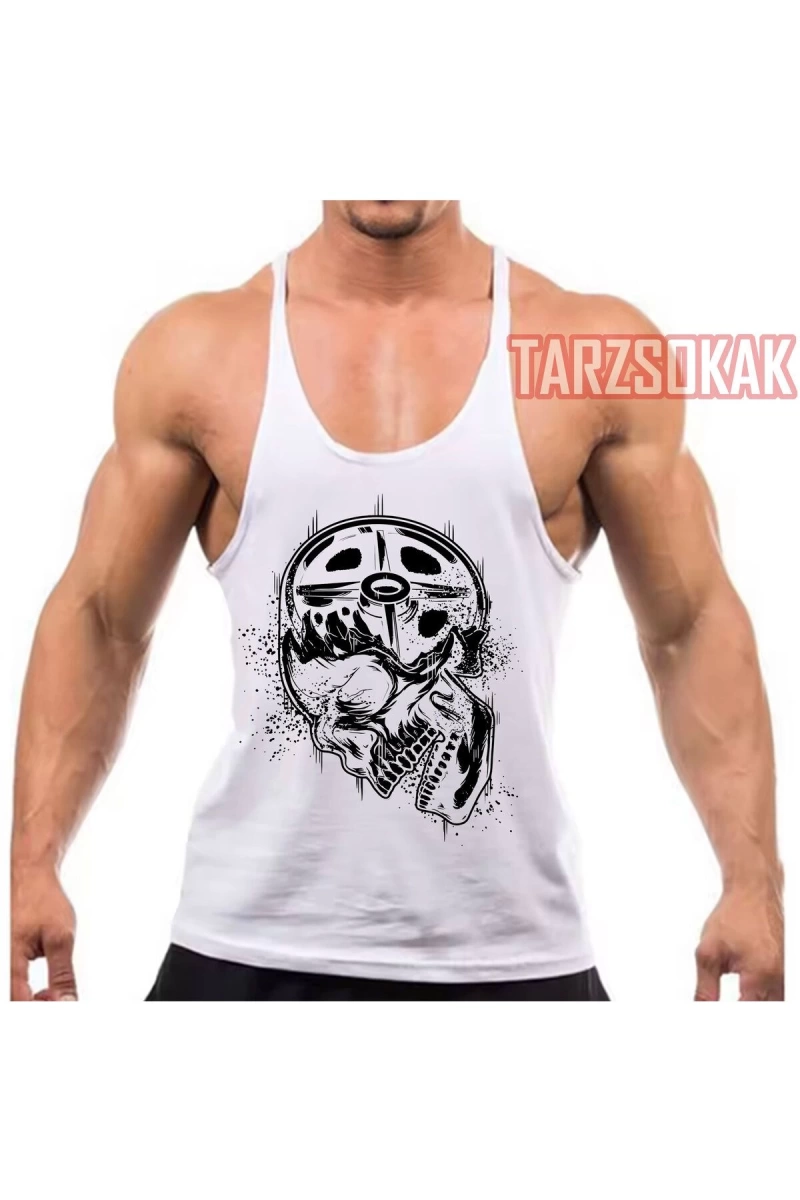Gym Tank Top Fitness Sporcu Atleti GYM74