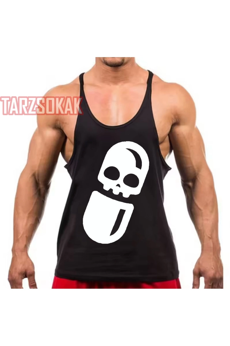 Gym Tank Top Fitness Sporcu Atleti GYM8