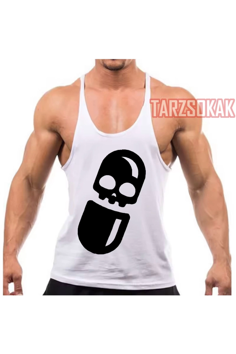 Gym Tank Top Fitness Sporcu Atleti GYM8