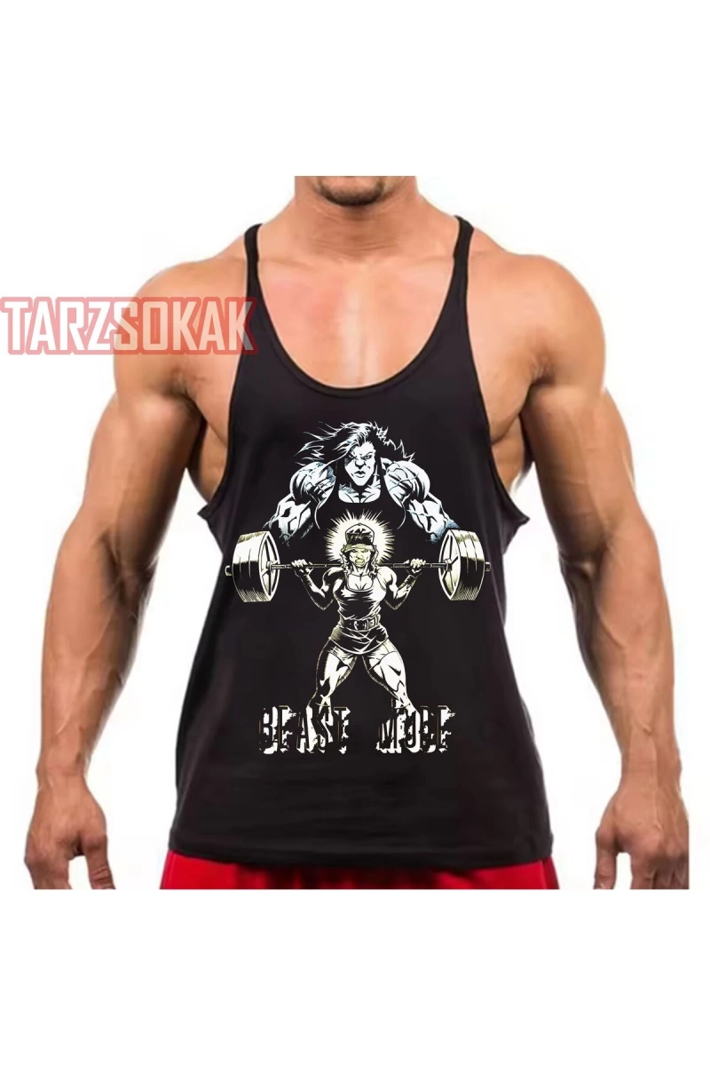 Gym Tank Top Fitness Sporcu Atleti GYM80